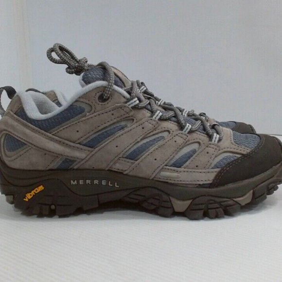 NEW MERRELL WOMEN'S MOAB 2 VENT LEATHER HIKING SHOES SMOKE (J06014) 9.5 - Picture 10 of 14